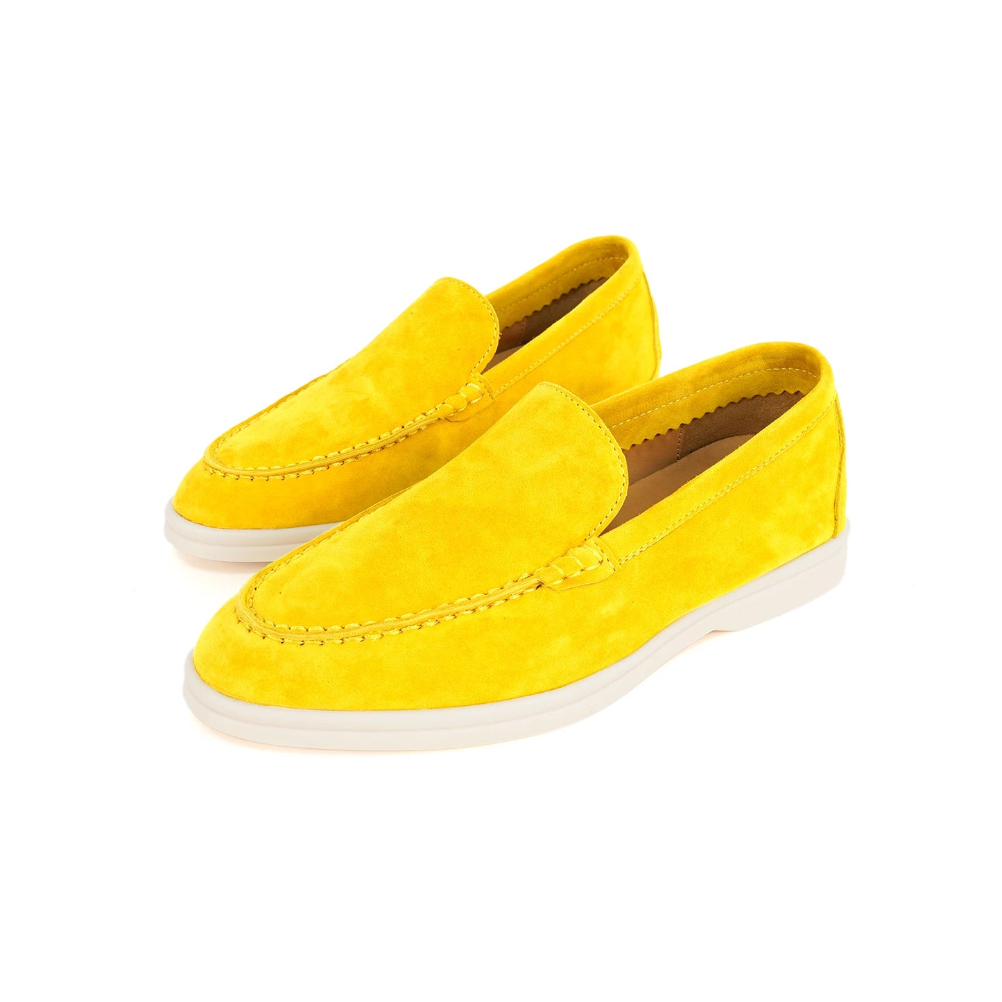 Luxury leather, designer women's loafers, women's flat walking shoes, women's comfortable casual shoes, summer shoes, casual 44