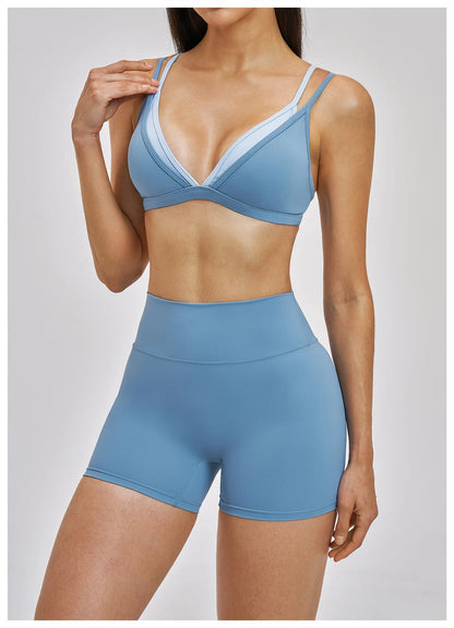 Women Sexy Sports Bra Shockproof Workout Underwear Yoga Bra Gym Push Up Lingerie Female Yoga Fitness Crop Top Sports Underwear