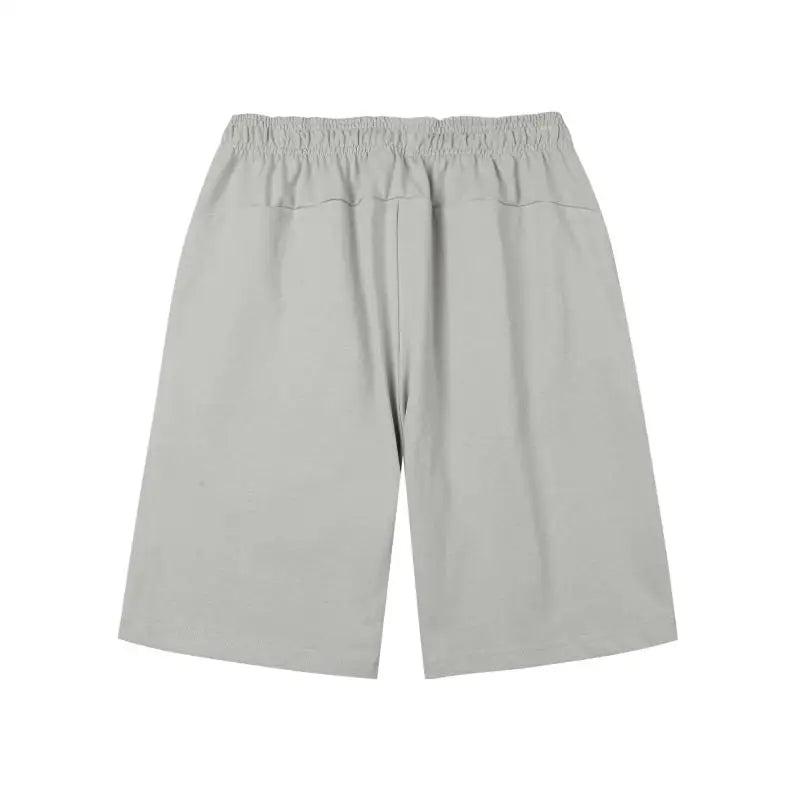 Custom LOGO DIY Brand 330GSM 100% Cotton Heavy Weight Shorts plus Big Size mens shorts summer casual beach blank shorts for men