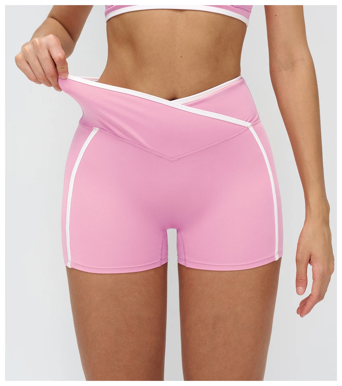Yoga Shorts Women Sports Biker Shorts High Waist Gym Fitness Shorts Workout Cycling Tights Female Sports Yoga Short Leggings