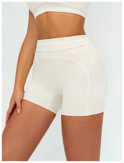 High Waist Yoga Shorts Women Breathable Sports Fitness Shorts Running Shorts Cycling Shorts Female Workout Gym Sports Shorts