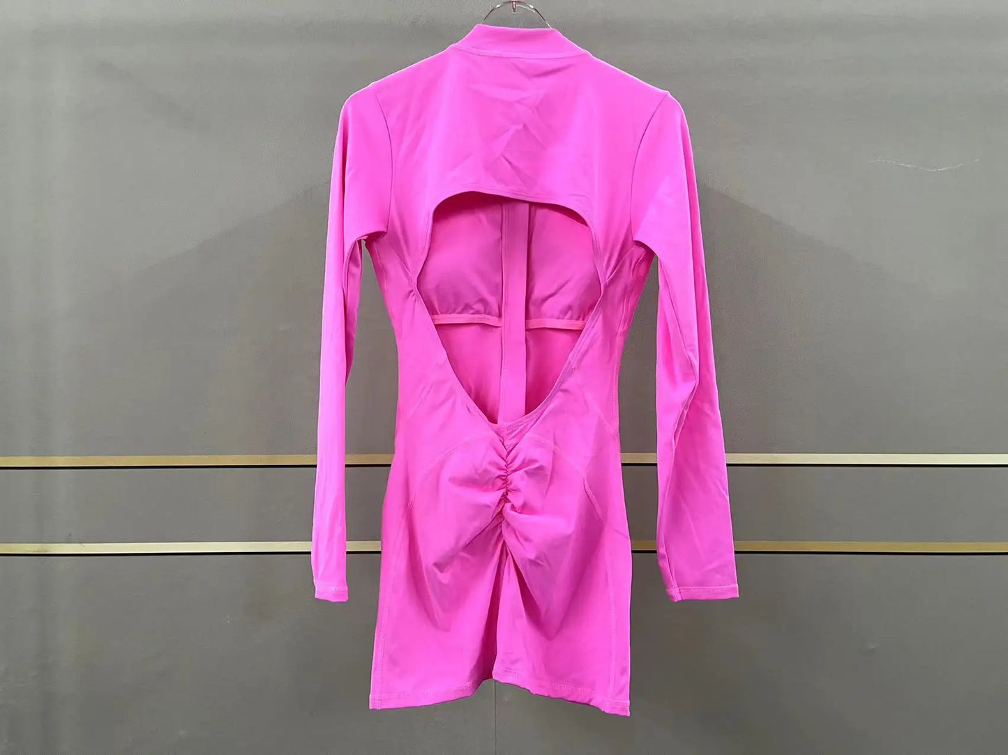 Yoga Jumpsuit Long Sleeved Sports Wear Gym Fitness Jumpsuit Sports Bodysuits Women Set Dance Running Workout Clothes Yoga Suit