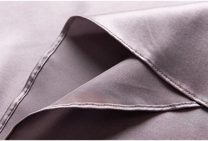 SuyaDream Silk Skirt for Woman 93%Silk 7%Spandex Solid A-line 2025 Spring Summer Chic Mid Skirts