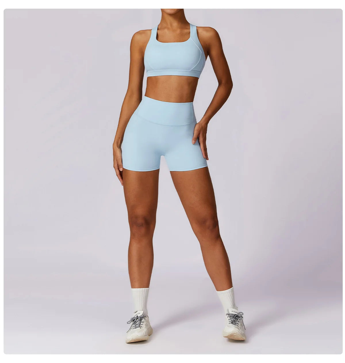 Yoga Fitness Bra Shock-absorbing Sports Bra Breathable and Quick Drying Training Running Women's Underwear High Strength Gym Bra