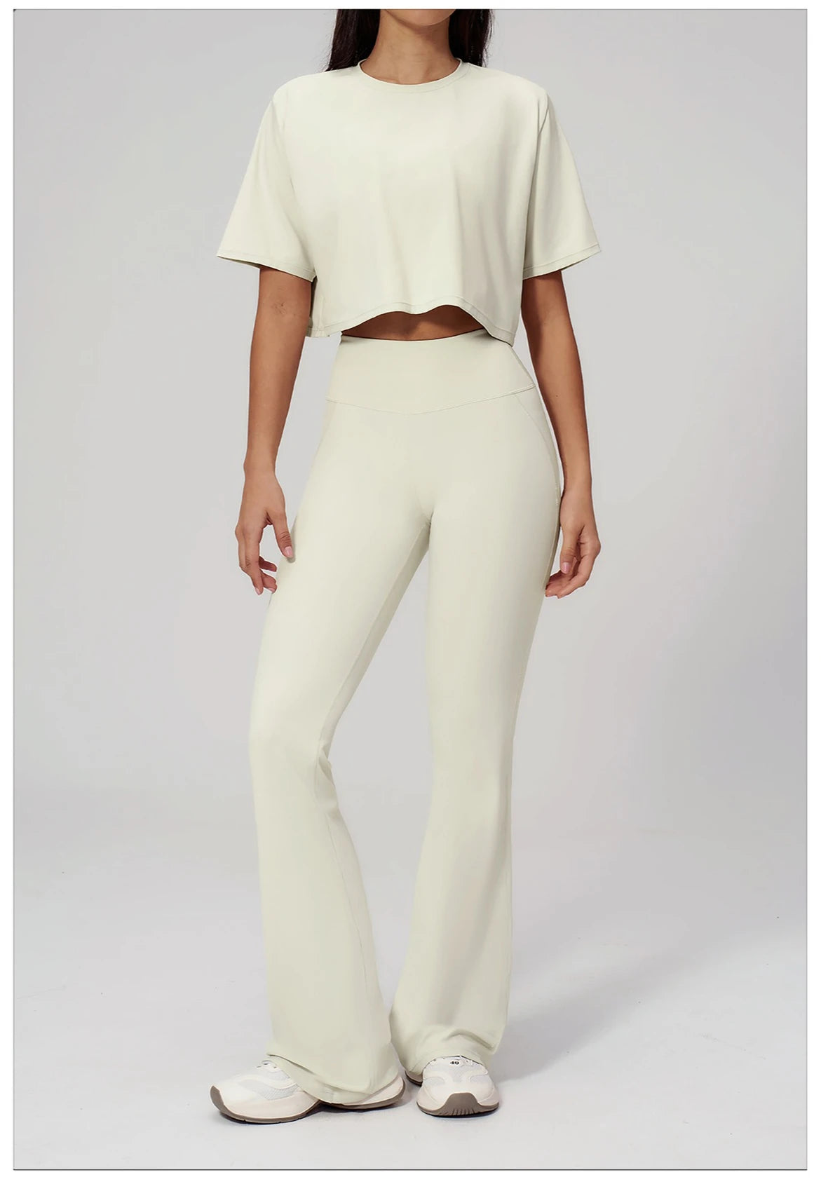 Custom LOGO women's yoga clothes, short sleeves, tight quick-drying trousers, fitness clothes, high-intensity sports suits