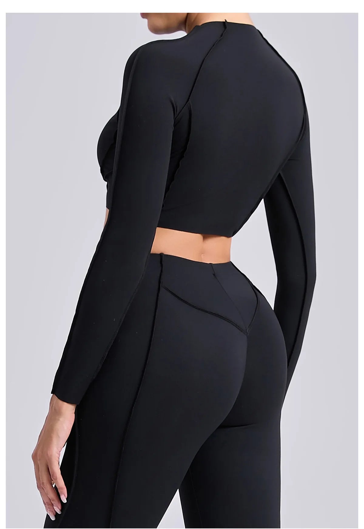 Long Sleeve Gym Shirts Sport Top Fitness Yoga Clothes for Women Active Wear Sports Shirt Elastic Fitness Yoga Running Shirts