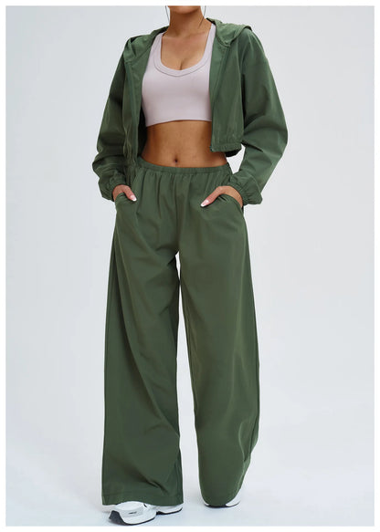 Women Outdoors Sun Protection Yoga Long Sleeve Zipper and Pockets Gym Fitness Jacket Female Running Workout Sports Yoga Shirts