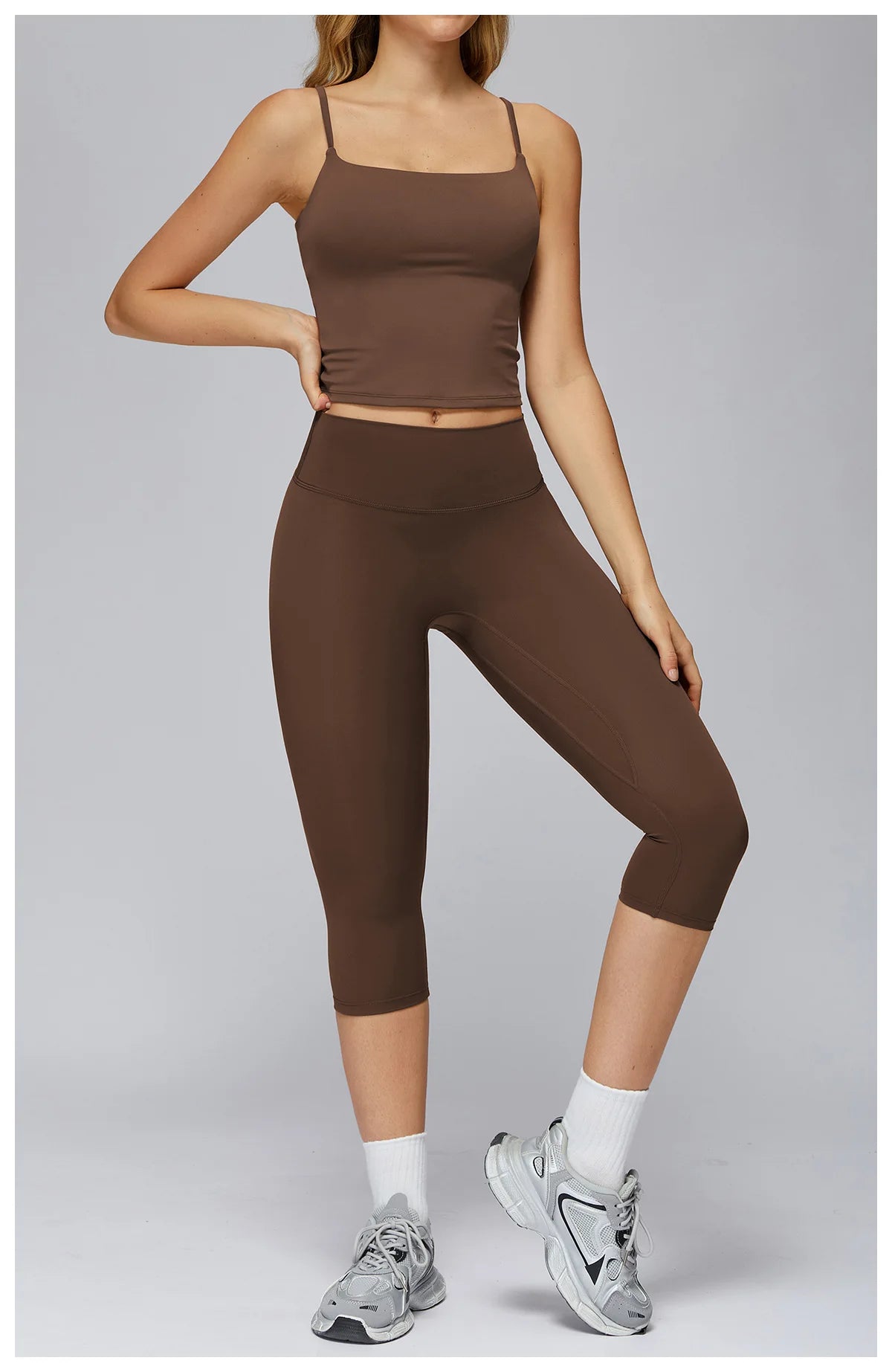Yoga Set 2/3PCS Women Clothes Sports Outfits Fitness Tracksuit Yoga Suits Gym Legging Workout Long Sleeved Female Bra Sportswear