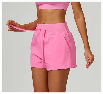 Yoga Shorts Women Gym Workout Shorts Female Outdoor Running Short Leggings Breathable Quick-Dry Fitness Athletic Cycling Shorts