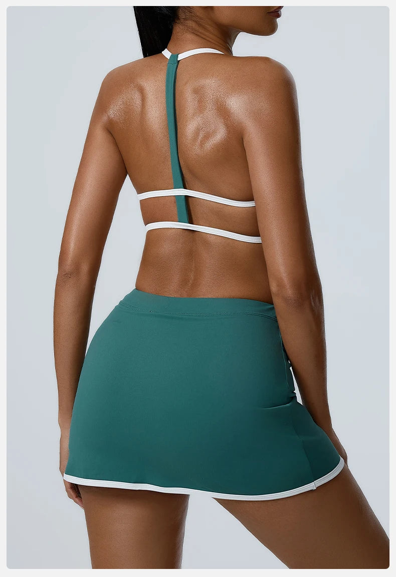 Yoga Shorts Women Yoga Short Skirt Fitness Elastic Running Workout Short Leggings For Ladies Gym Sport Shorts Fitness Sportwear