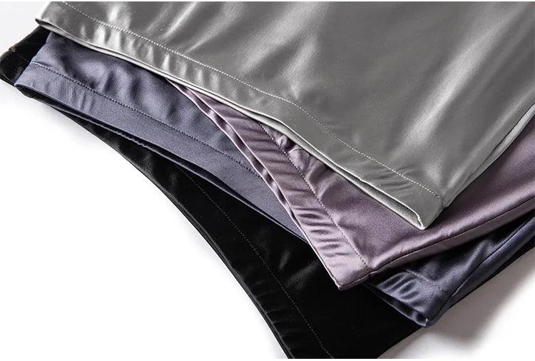 SuyaDream Silk Skirt for Woman 93%Silk 7%Spandex Solid A-line 2025 Spring Summer Chic Mid Skirts