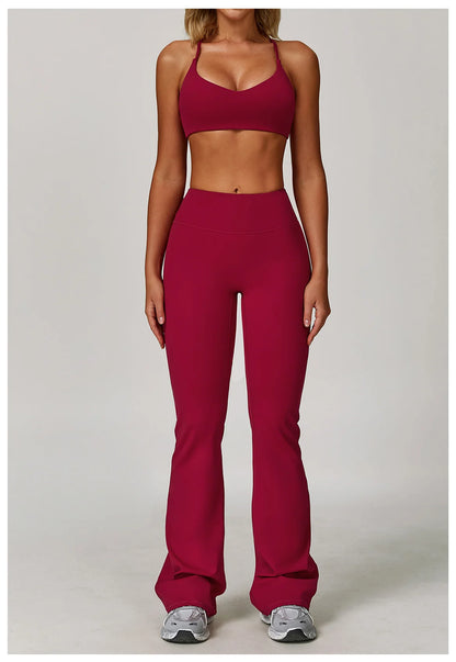 2/3PCS Yoga Suit Sports Set Gym Set Women Tracksuit Running Workout Clothes Long Sleeve Sports Bra Athletic Wear Yoga Clothing