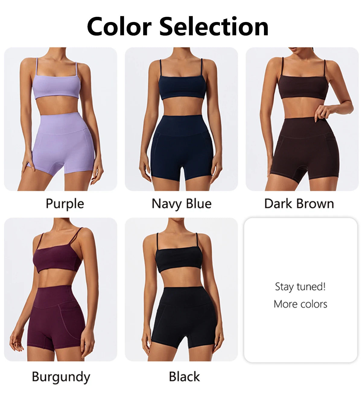Summer Women Two Piece Gym Workout Set Female Bra Yoga Sets 2ps Shorts Fitness Wear Women Quick-Dry Camisole Sports Bra Suits