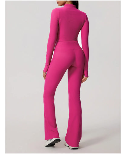 Summer Women Gym Zipper Long Sleeve Jacket Outdoors Workout Yoga Top Female Slim tight Clothes Women Quick-Dry Sportswear