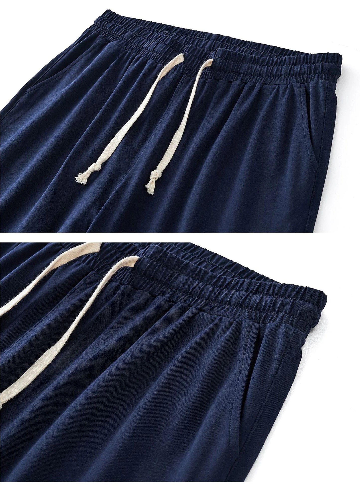 Men's 180G Combed Cotton Sport Pants Solid Color Straight Sweatpants Comfortable Casual Spring Autumn Homewear Men's pants