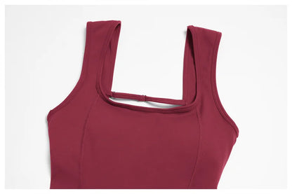 TRY TO BN Women Yoga Jumpsuit Beautiful Back High Strength Fitness Workout Bodysuit One Piece Sportswear Flare Pants Gym Clothes