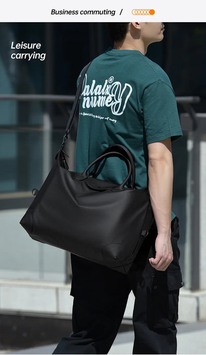 Customized Travel Bag Logo Luggage Bag Handheld Lightweight Men's Business Travel Storage Bag Yoga Fitness Bag Printed Name