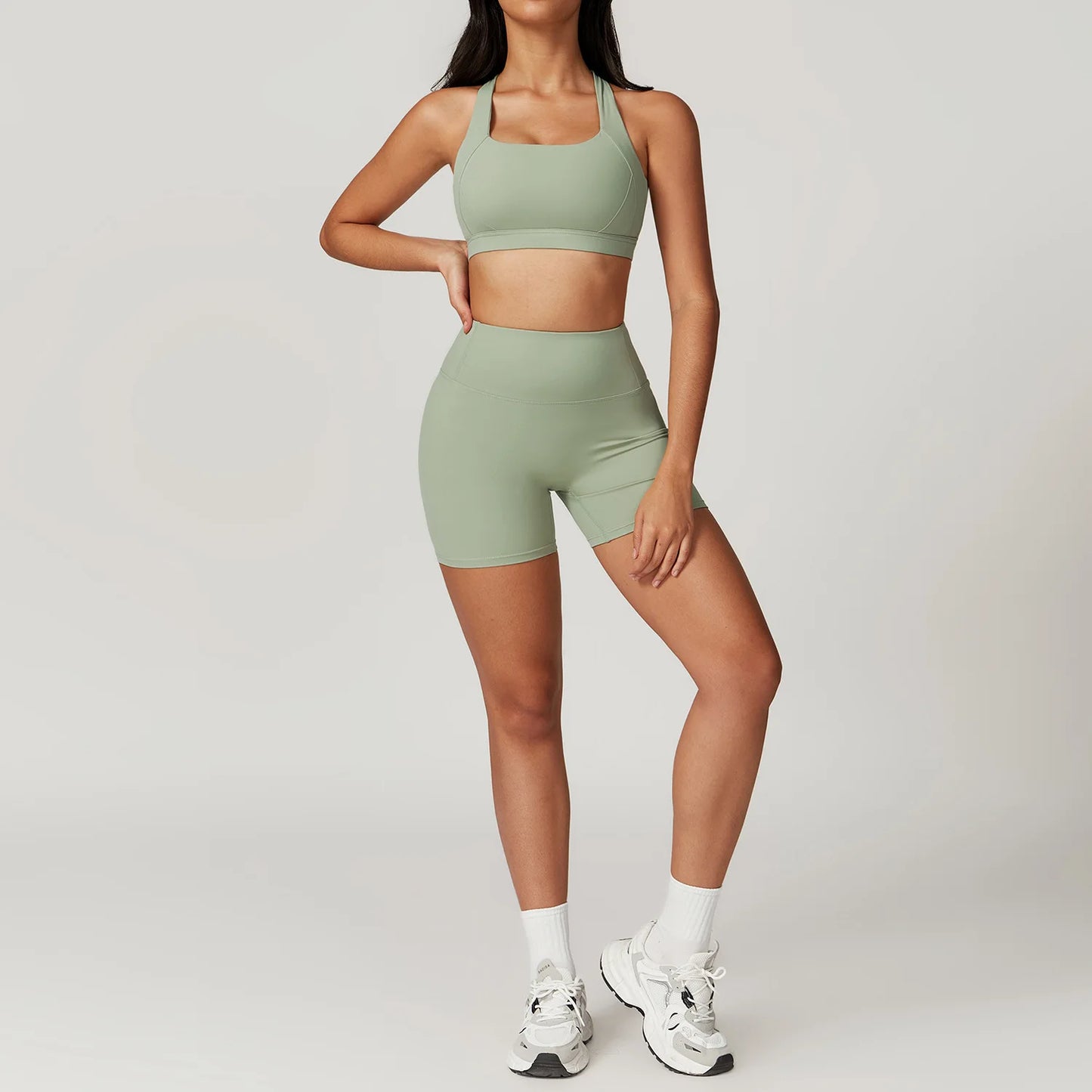 3PCS Yoga Set Gym Clothes 2 PCS Sportswear Women Yoga Suits Fitness Set women's Tracksuits Sports Jacket Long Sleeve Gym Legging