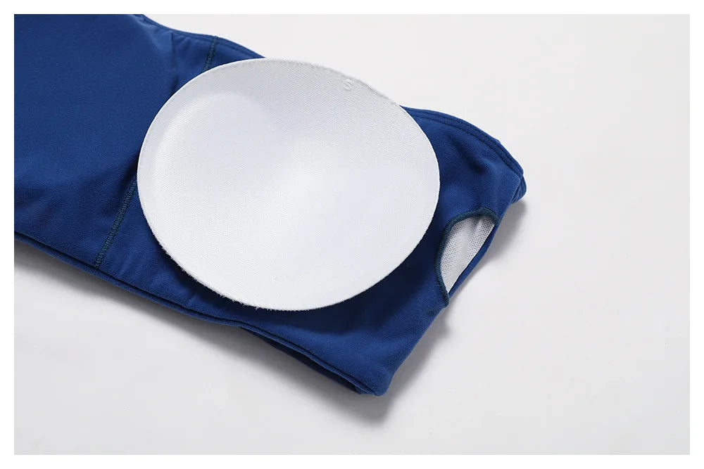 Summer Strapless Sports Bra Gym Women Quick-Drying Yoga Clothes Women Tube Top Fitness Chest Wrap Underwear Workout Bra Female