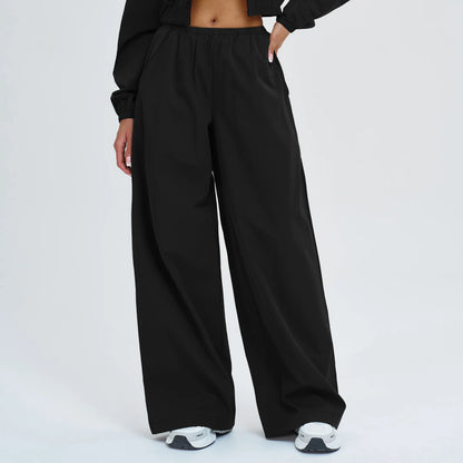 Women Sun protection Bell Bottom Pants Wide Leg Sports Yoga Pants Casual Fitness Pants Female High Waisted Gym Workout Pants