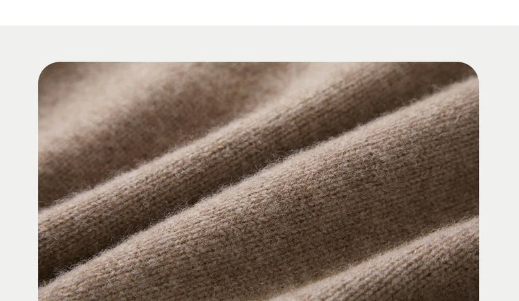 Flat Thickened Hip Hugging Skirt Women's Autumn Winter 100% Merino Wool Knitted Half Skirt Versatile Short Elastic Waist Skirt