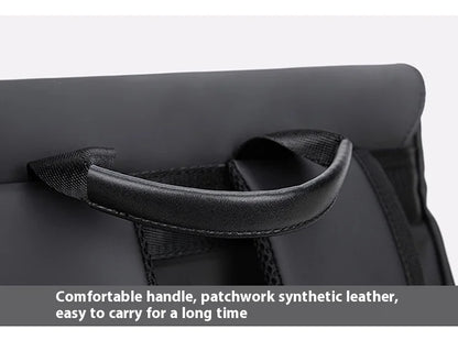 Multi-functional Fashion Men‘s Backpack For 15.6 inch Laptop Light Weight Bag Water-Repellent Material Large Capacity School Bag