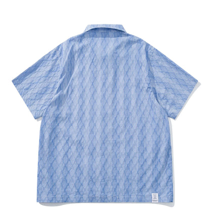 2026 Summer New Short Sleeved Shirts for Men and Women Loose Five Quarter Sleeved Workwear Shirts Outdoor Daily T-shirts