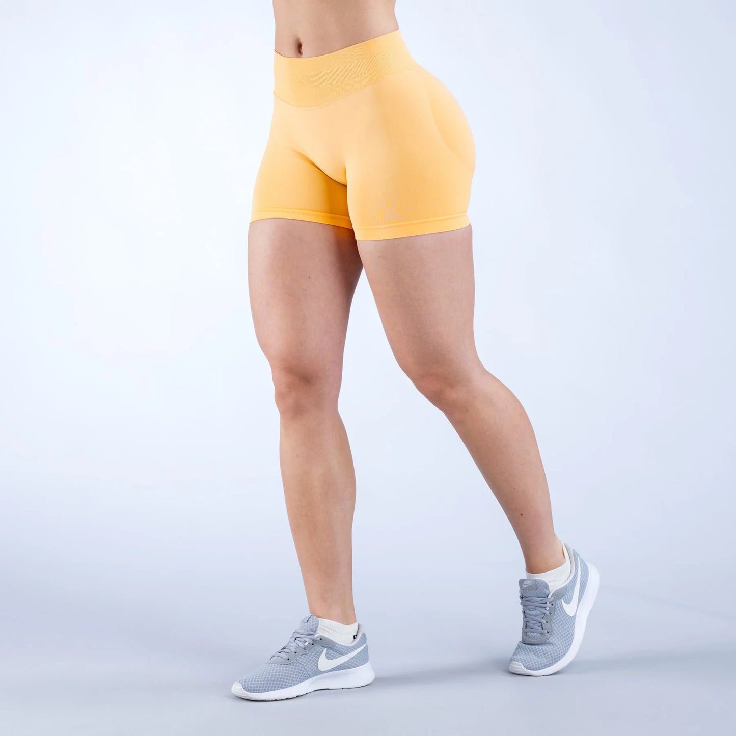 Custom LOGO Women's New 27-Color Sports Seamless Yu Plus Shorts High Waist Belly Running Quick-Drying Fitness Pants XS-XL