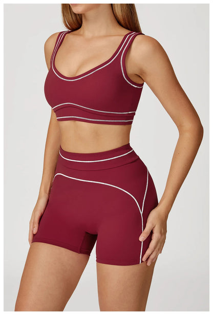 High Waist Yoga Shorts Women Breathable Sports Fitness Shorts Running Shorts Cycling Shorts Female Workout Gym Sports Shorts