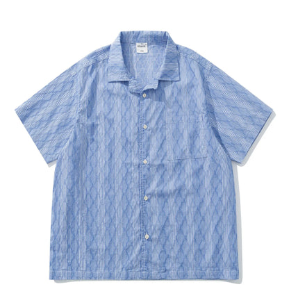 2026 Summer New Short Sleeved Shirts for Men and Women Loose Five Quarter Sleeved Workwear Shirts Outdoor Daily T-shirts