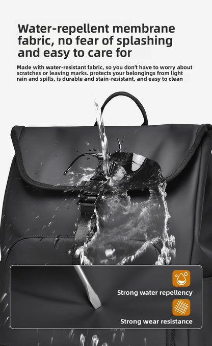 Personalized men's backpack with logo name fashionable women's backpack lightweight computer backpack company giftn