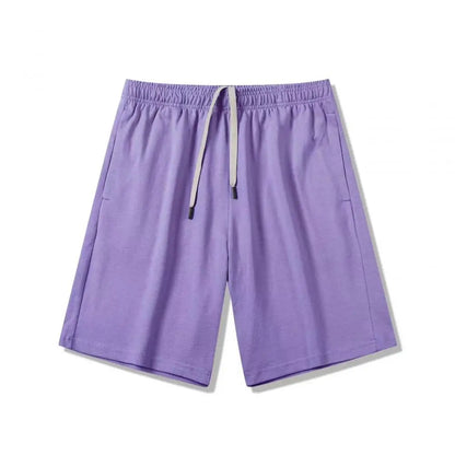 Custom LOGO DIY Brand 330GSM 100% Cotton Heavy Weight Shorts plus Big Size mens shorts summer casual beach blank shorts for men