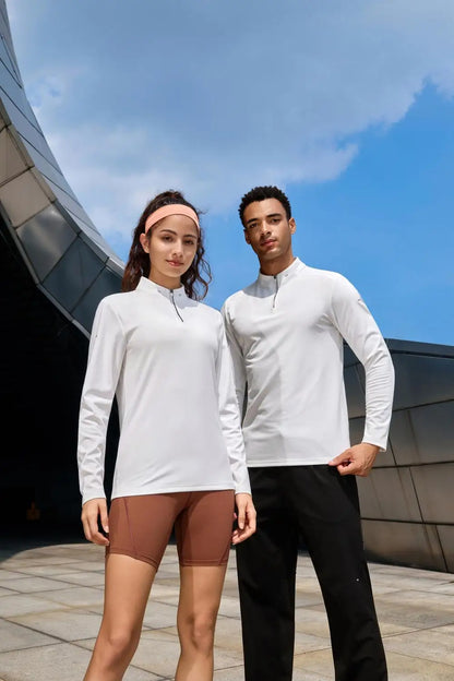 #9895-XIYU High Quality Autumn Men Long Sleeved T-shirt Fashion Sport Round Collar Fitness Running Breathability Training Men