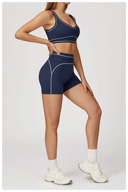 High Waist Yoga Shorts Women Breathable Sports Fitness Shorts Running Shorts Cycling Shorts Female Workout Gym Sports Shorts