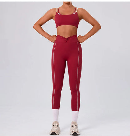 Yoga Bra Color Clashing Shockproof Sports Underwear Women Breathable Gym Fitness Top Female Yoga Workout Underwear Sports Top