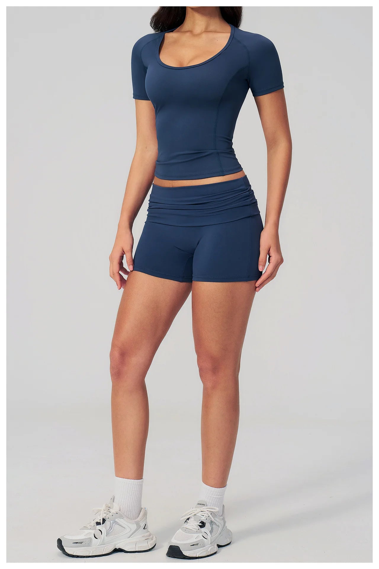 Summer 2PCS Tracksuits Yoga Suit Female Fitness Suit Running Workout Tops Shockproof Crop Sports Top Athletic Wear Sports Suit