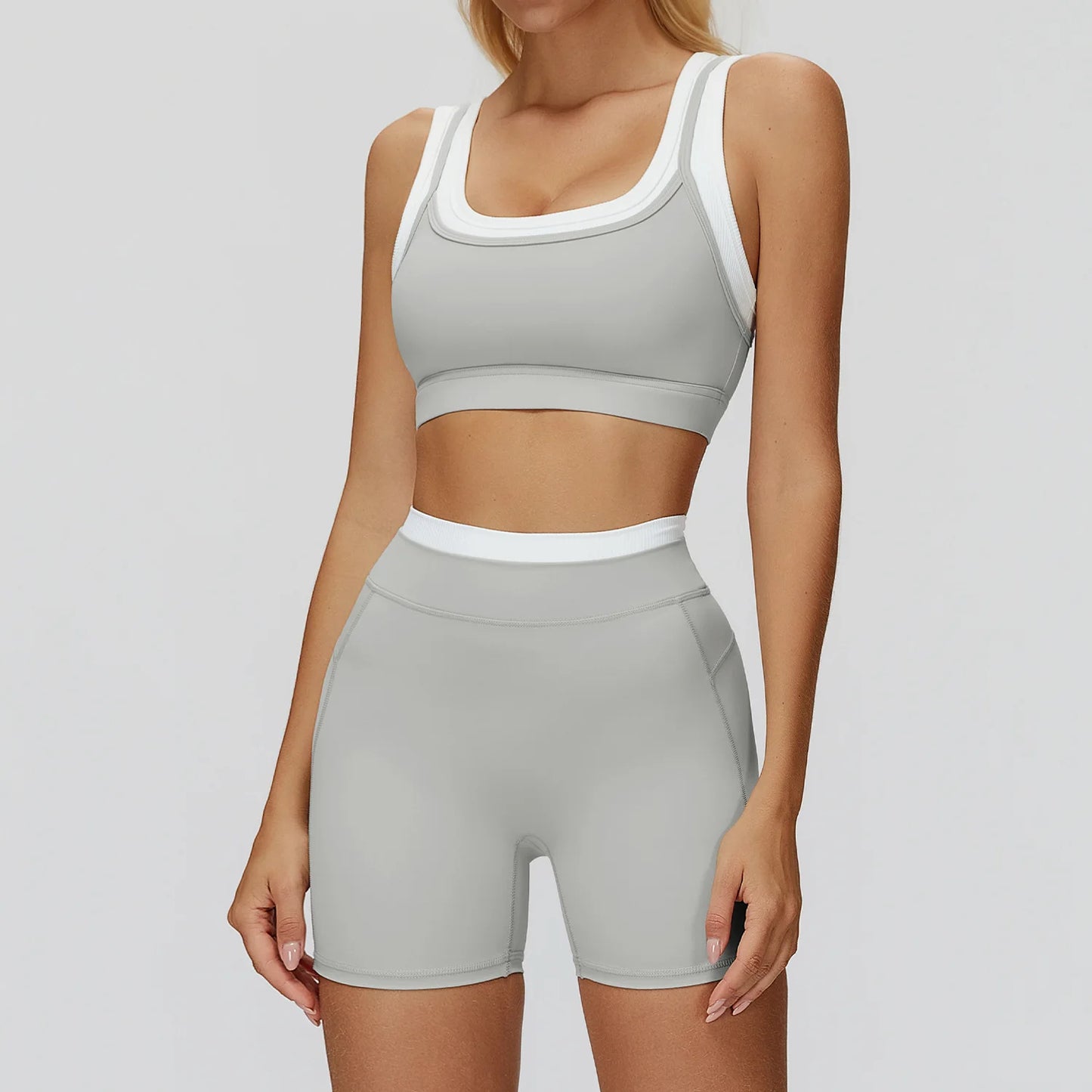 SWELTERING 2PCS Yoga Set Gym Fitness Suit Women Sports Workout Tracksuits Sportswear Female Yoga Suits Sports Bra Gym Leggings
