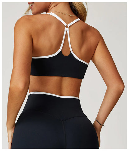 Gym Underwear Sport Bra Women's Sports Bra Anti-sweat Breathable Yoga Bra Shockproof Crop Top Fitness Top Push Up Workout Tops