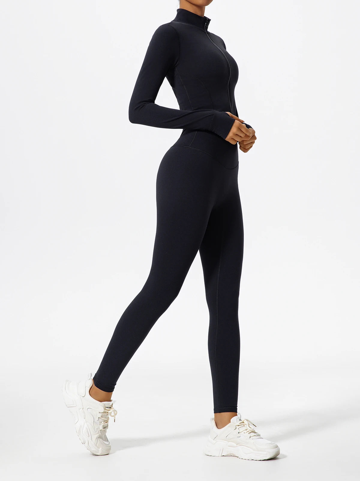 Hearuisavy Summer Ultra-Soft Fabrics 2Pcs Long Sleeve Gym Set Women Quick-Dry Yoga Clothes Workout Leggings Suit Sports Jackets