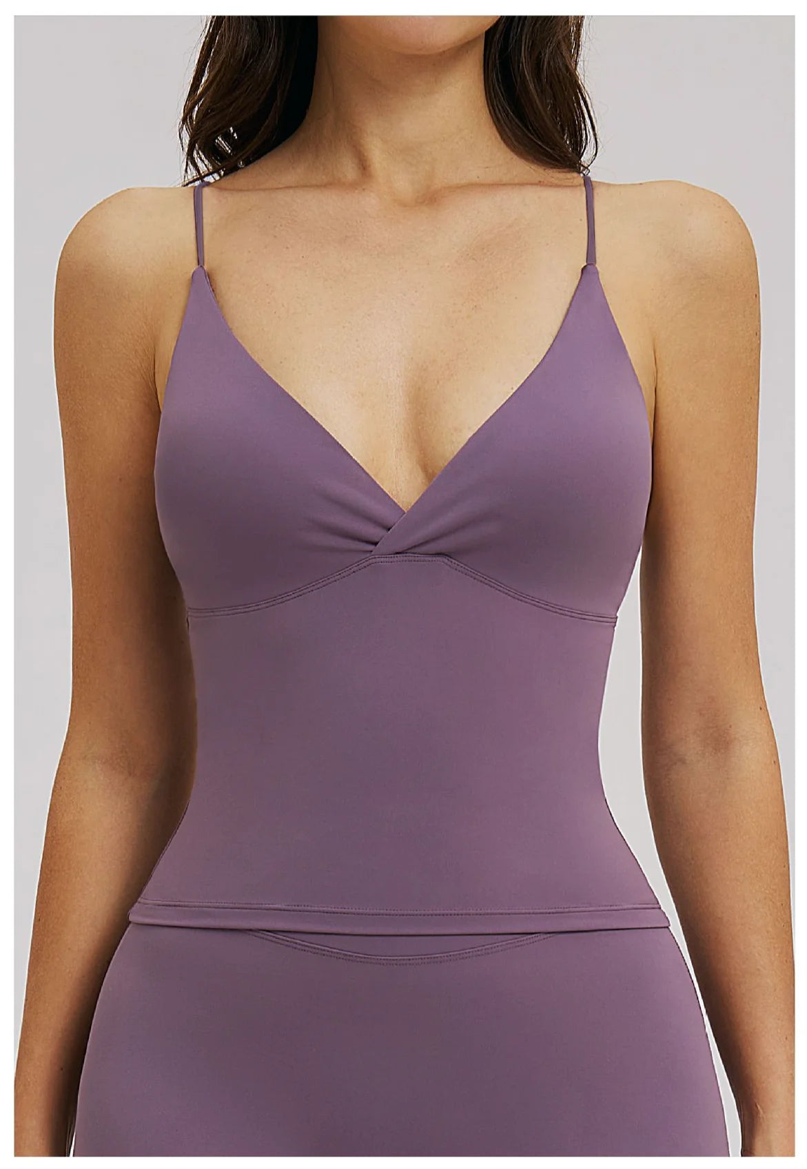 Women Sexy V Neck Yoga Bra Cross Back Strap Sports Underwear Shockproof Gym Workout Vest Female Solid Sports Fitness Underwear