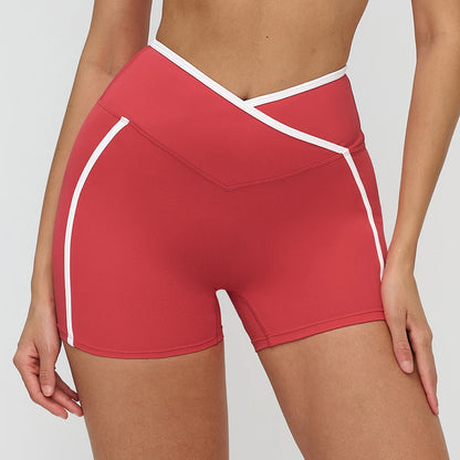 Yoga Shorts Women Sports Biker Shorts High Waist Gym Fitness Shorts Workout Cycling Tights Female Sports Yoga Short Leggings