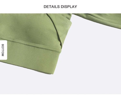SOISOU Hollow Back Slim Fit Yoga Crop Top Women's Pilates Pullover Shockproof Sports Long Sleeve High Elastic Fitness T Shirt