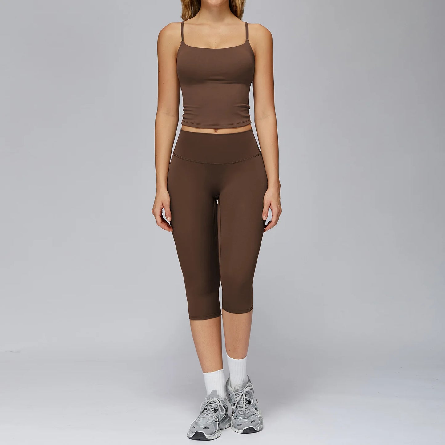 Yoga Set 2/3PCS Women Clothes Sports Outfits Fitness Tracksuit Yoga Suits Gym Legging Workout Long Sleeved Female Bra Sportswear