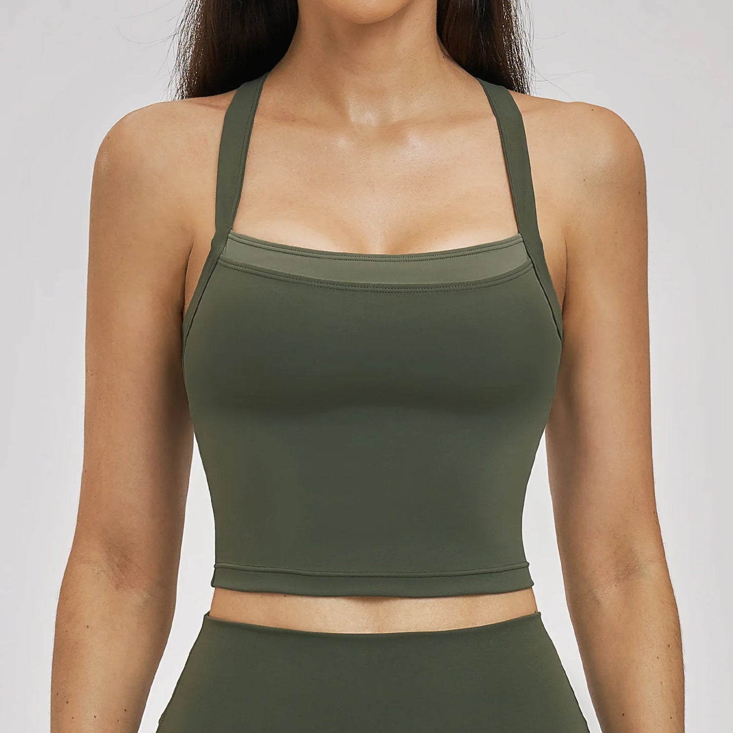 Yoga Vest Women's Shockproof Sports Underwear Gym Fitness Top Yoga Clothes Female Workout Underwear Running Push Up Sports Vest