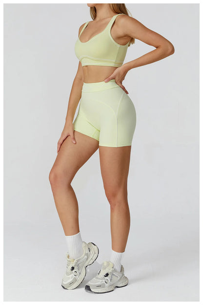 High Waist Yoga Shorts Women Breathable Sports Fitness Shorts Running Shorts Cycling Shorts Female Workout Gym Sports Shorts