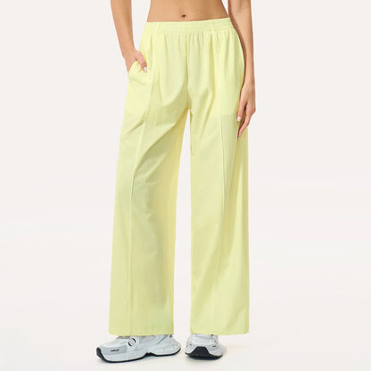 Sun Protection High Waist Wide Leg Yoga Pants Fitness Sports Bell-bottoms Push Up Gym Workout Flared Pants Female Cycling Pants