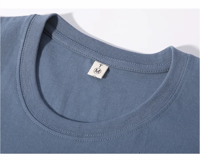 T-shirt Custom Men's And Women's Casual Tops With Printing Logo 100% Cotton Round Neck Short Sleeve T-shirt Embroidery Design