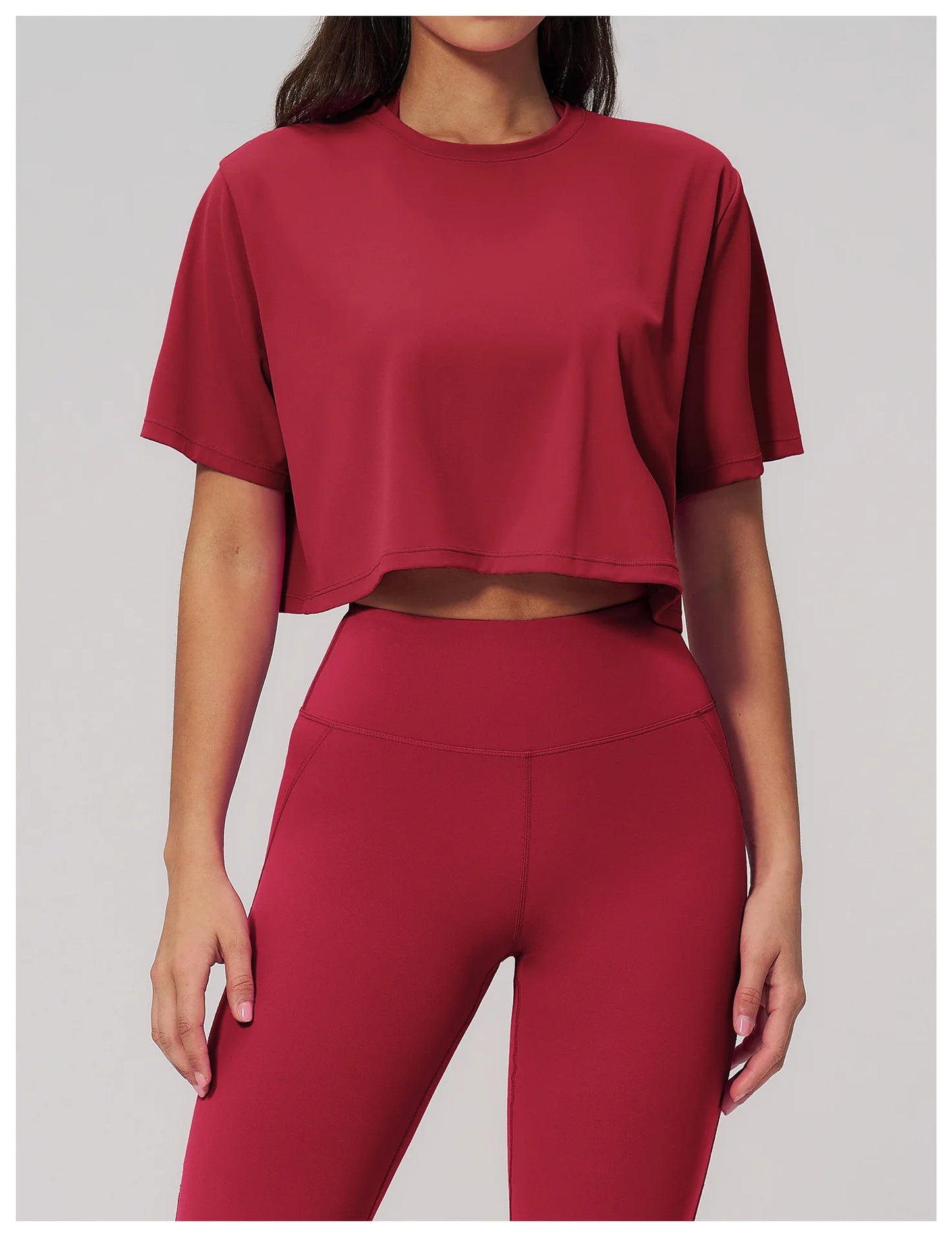 Ropa Mujer Yoga Sports T-Shirts Women Fitness Short Sleeve Gym Workout Shirts Female Outdoor Running Active Wear Sports Shirts