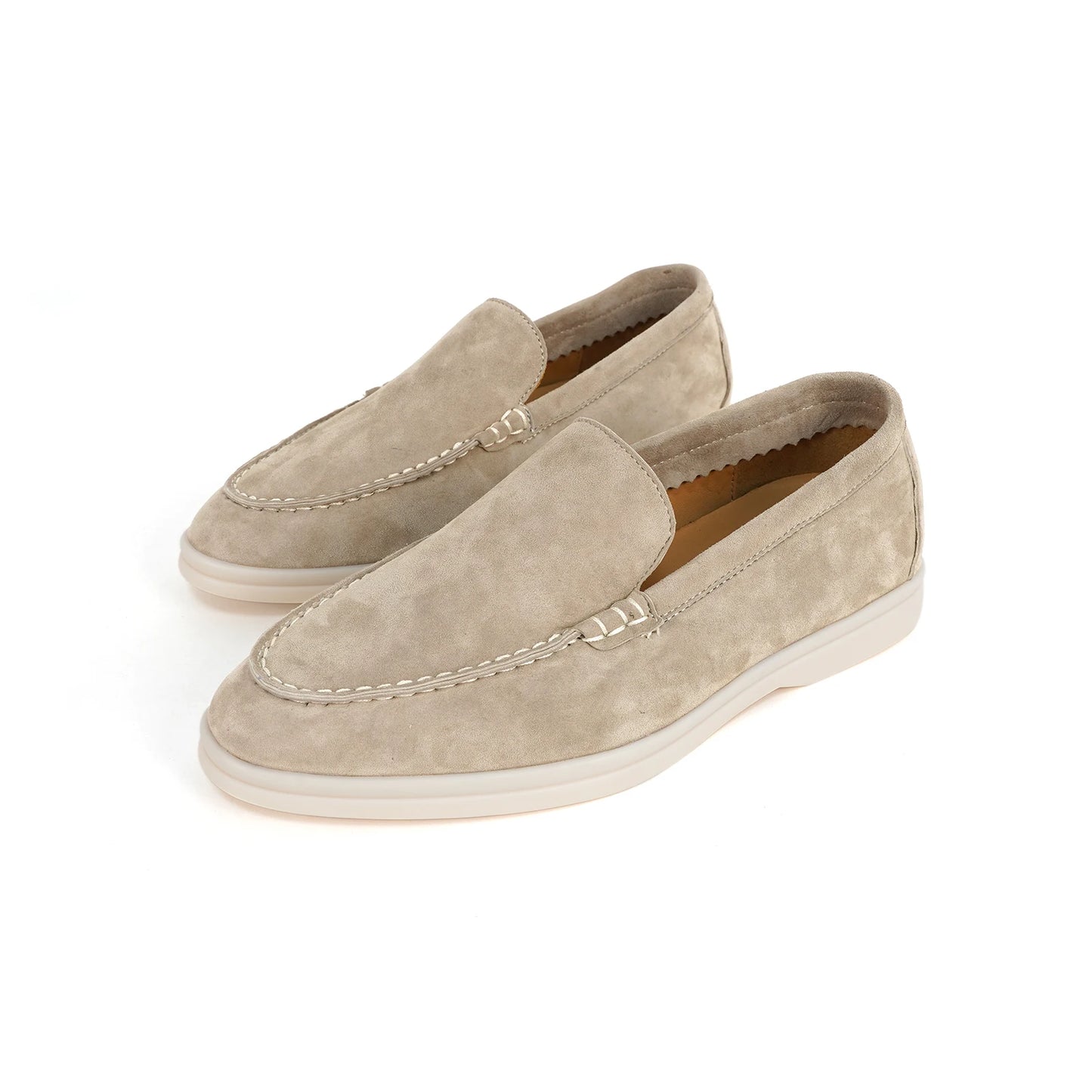 Luxury leather, designer women's loafers, women's flat walking shoes, women's comfortable casual shoes, summer shoes, casual 44