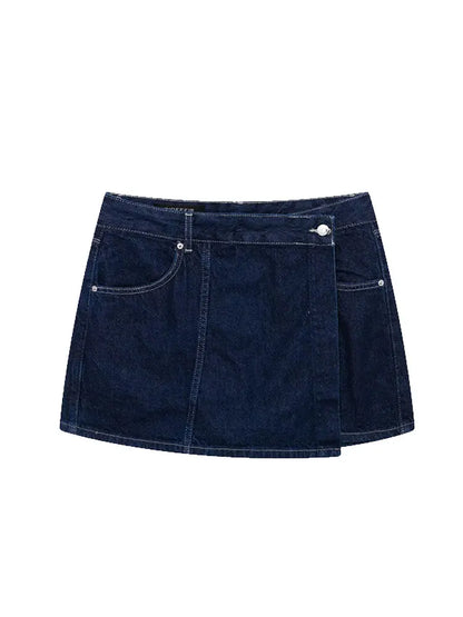 Nlzgmsj  Summer Women's Casual Sets Fashion Mini Skirt Shorts Sets Denim Short Shirt Top Sets For Women Street Women Outfit